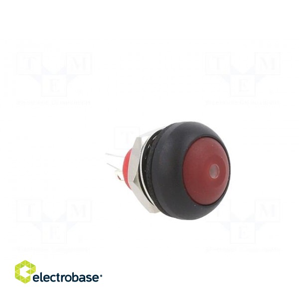 Switch: push-button | Pos: 2 | SPST | 0.1A/50VDC | 0.125A/125VAC | red фото 8