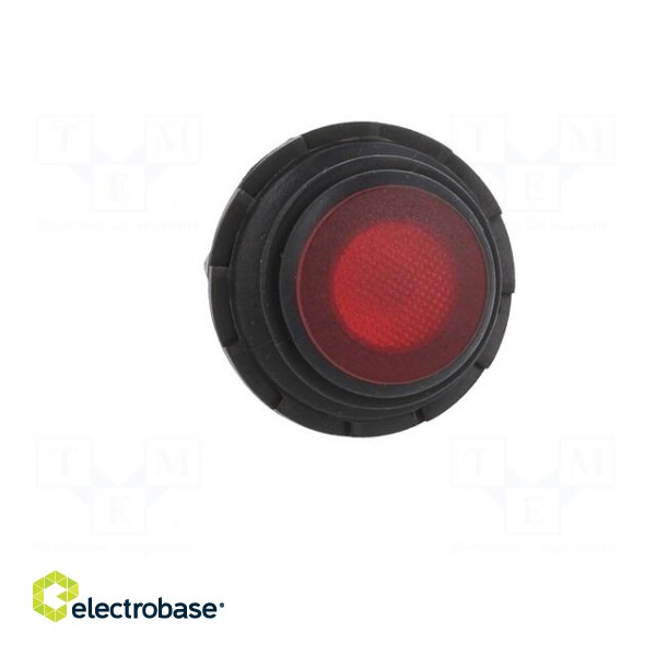 Switch: push-button | Pos: 2 | SPST | 10A/14VDC | red | Illumin: LED | PC фото 9