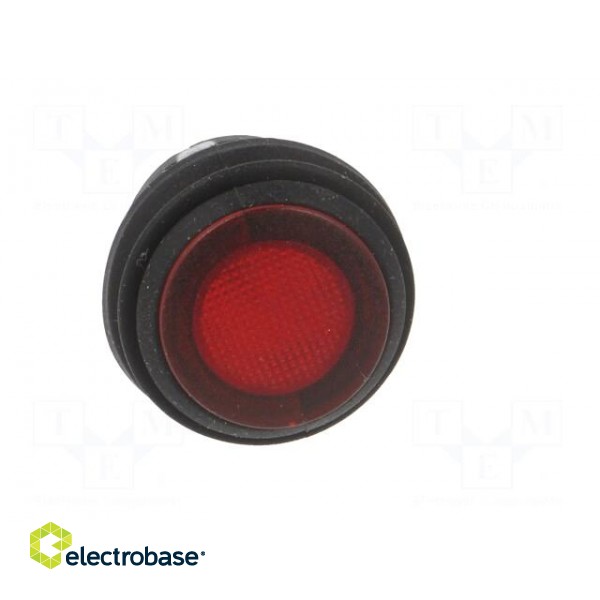 Switch: push-button | Pos: 2 | SPST | 20A/14VDC | red | Illumin: LED | PB image 9