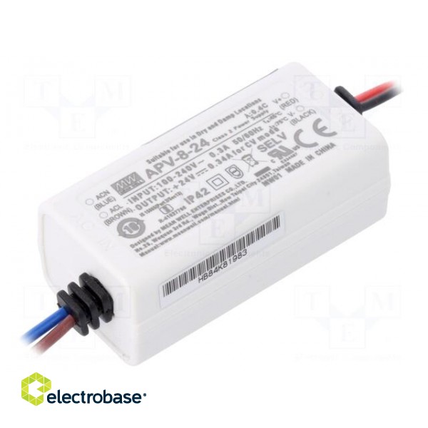 Buttons and switches with illumination | 8W | 24VDC | 0.34A | IP42