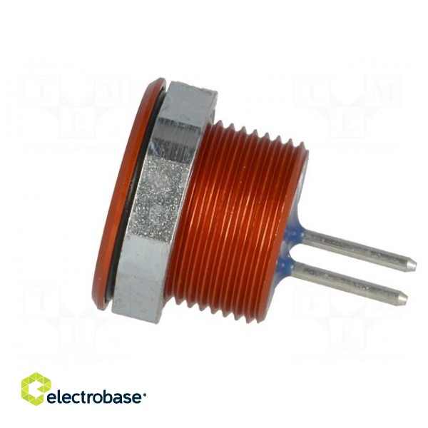 Switch: piezoelectric | Pos: 2 | SPST-NO | 0.1A/42VAC | 0.1A/60VDC image 2