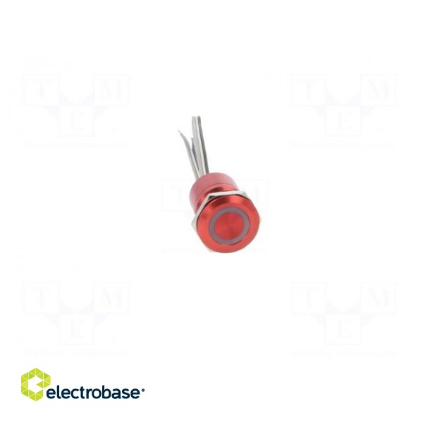 Switch: capacitive | Pos: 2 | SPST-NC | 0.01A/12VDC | IP68 | ON-OFF | red image 9
