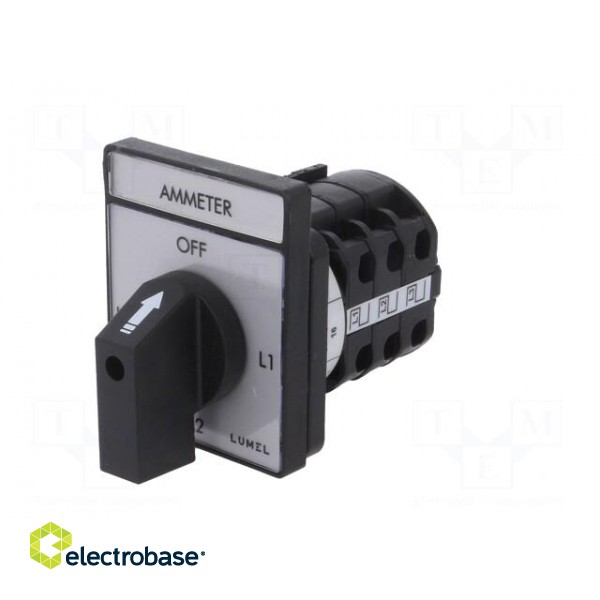 Switch: ammeter cam switch | Stabl.pos: 4 | 16A | OFF-L1-L2-L3 | Pos: 4 фото 2