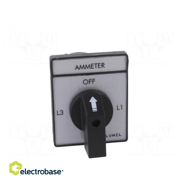 Switch: ammeter cam switch | Stabl.pos: 4 | 16A | OFF-L1-L2-L3 | Pos: 4 image 9