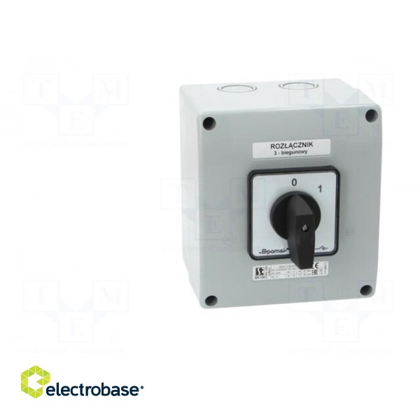 Switch: cam switch | Stabl.pos: 2 | 100A | 0-1 | flush mounting | Pos: 2 image 9