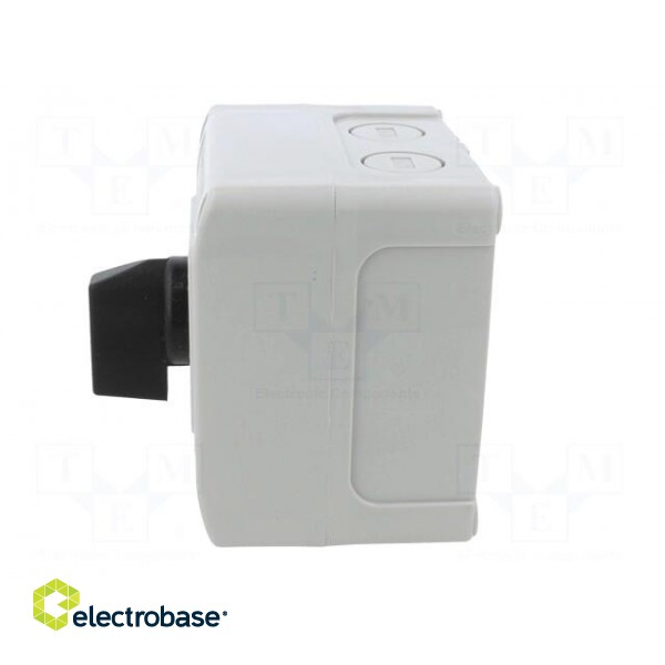 Switch: cam switch | Stabl.pos: 3 | 16A | L-0-P | Poles: 3 | Pos: 3 | IP65 image 3