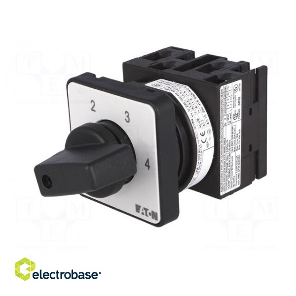 Switch: disconnector | Stabl.pos: 4 | 20A | 1-2-3-4 | Poles: 1 | 6.5kW image 2