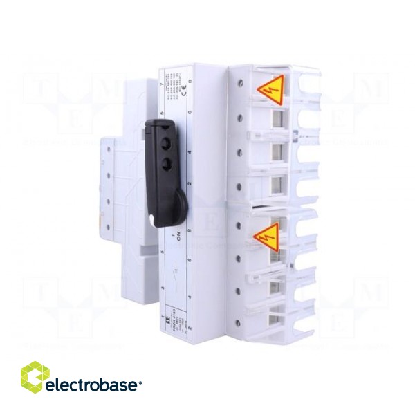 Switch: mains-generator | Stabl.pos: 3 | 125A | I-0-II | Mounting: DIN фото 4