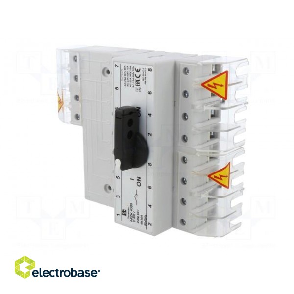 Switch: mains-generator | Stabl.pos: 3 | 80A | I-0-II | Mounting: DIN image 2