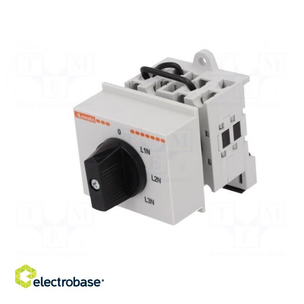 Switch: voltmeter cam switch | Stabl.pos: 4 | 16A | 0-L1N-L2N-L3N image 2