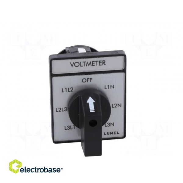 Switch: voltmeter cam switch | Stabl.pos: 7 | 16A | Pos: 7 | -25÷60°C image 9