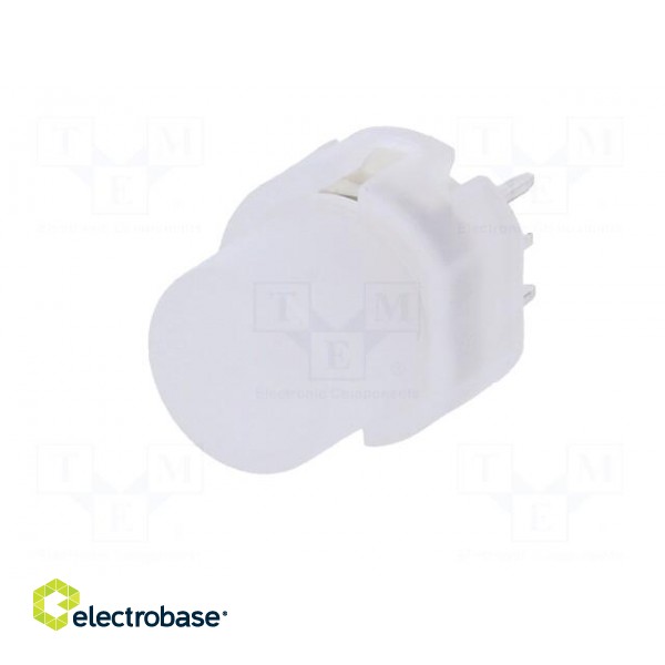 Switch: push-button | Pos: 2 | SPST-NO | 0.01A/35VDC | LED | green | THT image 2