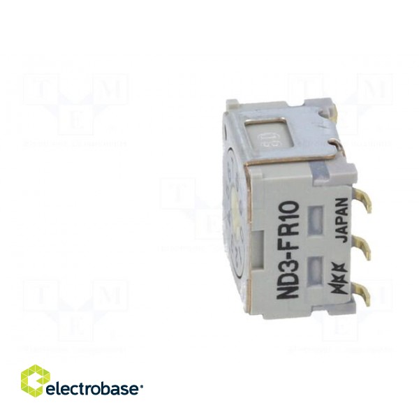 Encoding switch | DEC/BCD | Pos: 10 | vertical | Rcont max: 30mΩ | ND3 фото 3