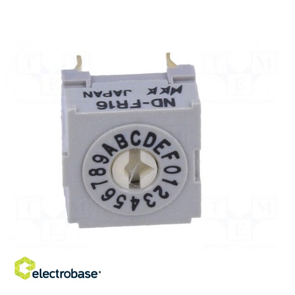 Encoding switch | HEX/BCD | Pos: 16 | vertical | Rcont max: 30mΩ | ND3 image 9