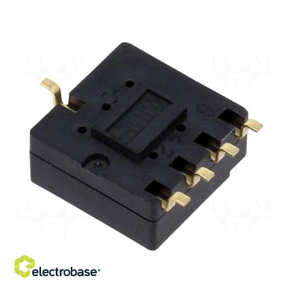 Encoding switch | Pos: 10 | SMD | 100mΩ | DC load @R: 0.03A/15VDC image 2
