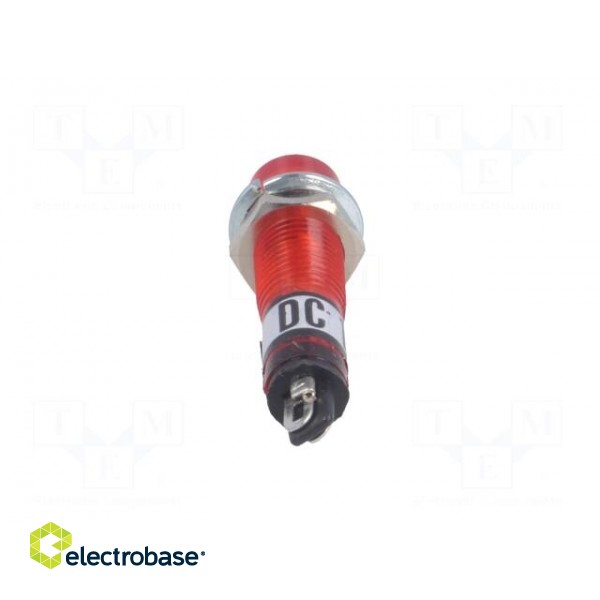 Indicator: bulb | recessed | 12VDC | Cutout: Ø7.5mm | for soldering image 5