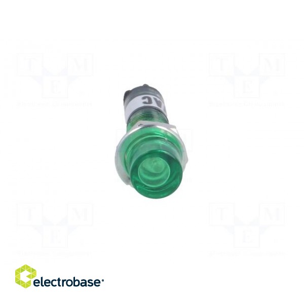 Indicator: with FLUO neon lamp | recessed | green | 230VAC | plastic image 9