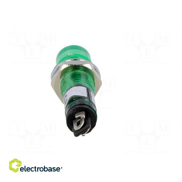 Indicator: with neon lamp | recessed | orange | 230VAC | plastic | IP20 image 5