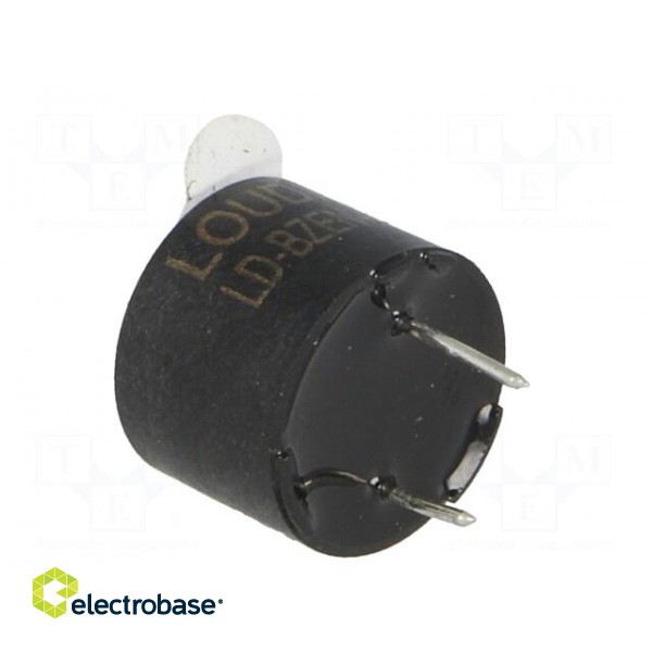 Sound transducer: elektromagnetic alarm | Ø: 12mm | H: 9.9mm | 1.5VDC image 4