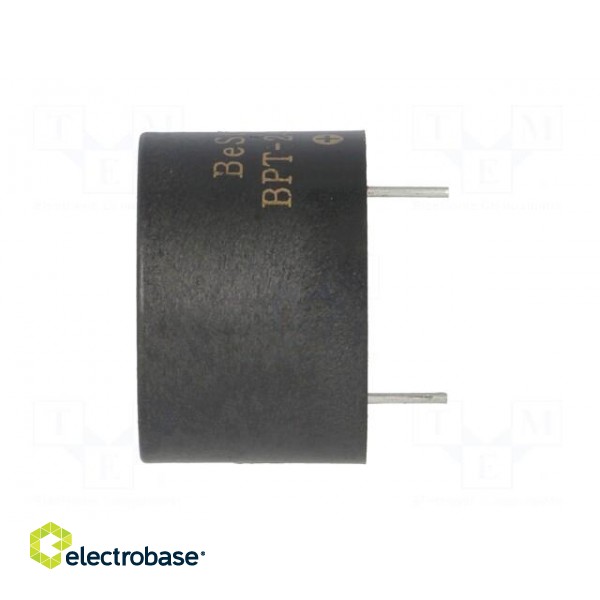 Sound transducer: piezo alarm | THT | freson: 3.7kHz | 8mA | -20÷60°C фото 3