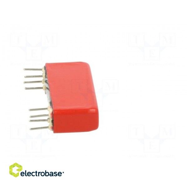 Relay: reed switch | DPDT | Ucoil: 12VDC | 0.25A | max.100VDC | 10W | THT image 7