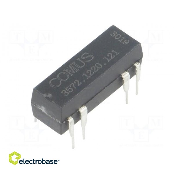 Relay: reed switch | DPST-NO | Ucoil: 12VDC | 500mA | max.150VDC | 10W