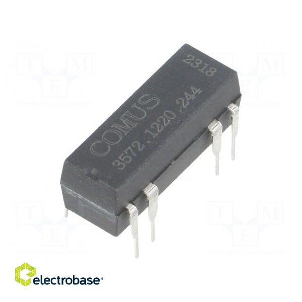 Relay: reed | DPST-NO | Ucoil: 24VDC | 500mA | max.150VDC | 10W | THT