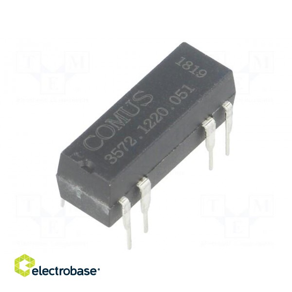 Relay: reed switch | DPST-NO | Ucoil: 5VDC | 500mA | max.150VDC | 10W