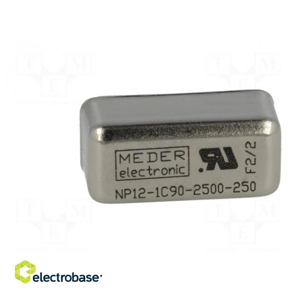 Relay: reed | SPDT | Ucoil: 12VDC | 1.2A | max.175VDC | max.175VAC | 3W image 9