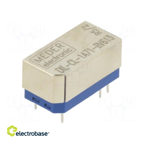 Relay: reed switch | SPST-NO | Ucoil: 24VDC | 1A | max.200VDC | 60mΩ | PCB image 1