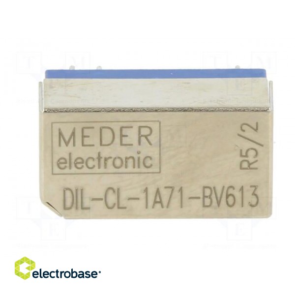 Relay: reed switch | SPST-NO | Ucoil: 24VDC | 1A | max.200VDC | 60mΩ | PCB фото 3