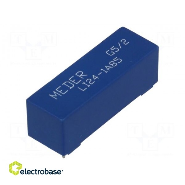 Relay: reed switch | SPST-NO | Ucoil: 24VDC | 2.5A | max.1kVDC | 100W image 1