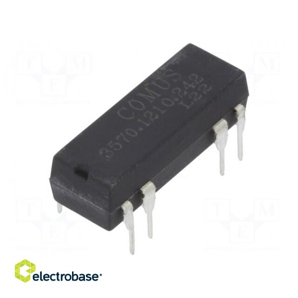 Relay: reed | SPST-NO | Ucoil: 24VDC | 500mA | max.150VDC | 10W | THT