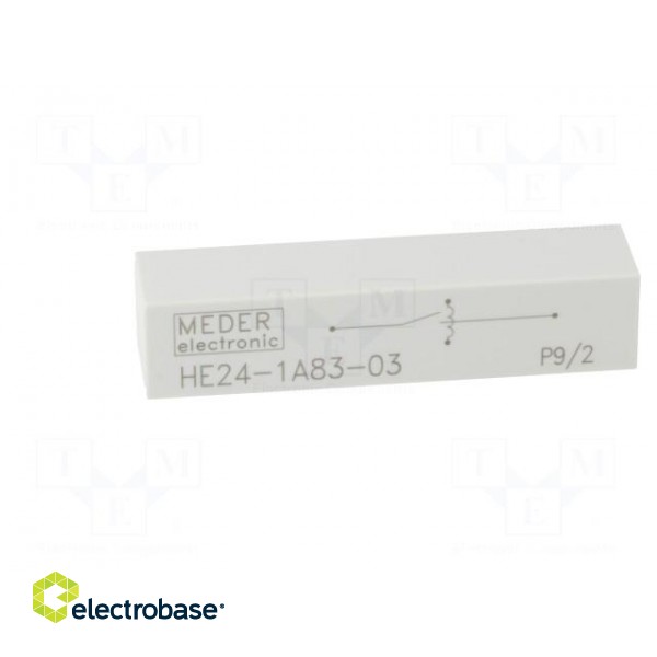 Relay: reed switch | SPST-NO | Ucoil: 24VDC | 5A | max.7.5kVDC | 50W image 3