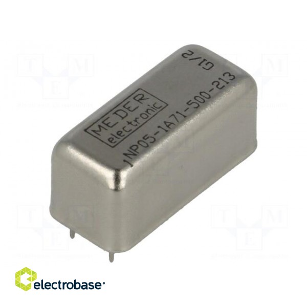 Relay: reed switch | SPST-NO | Ucoil: 5VDC | 1.25A | max.200VDC | 10W image 1