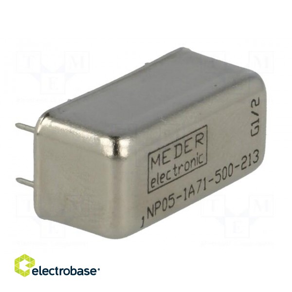 Relay: reed switch | SPST-NO | Ucoil: 5VDC | 1.25A | max.200VDC | 10W image 8