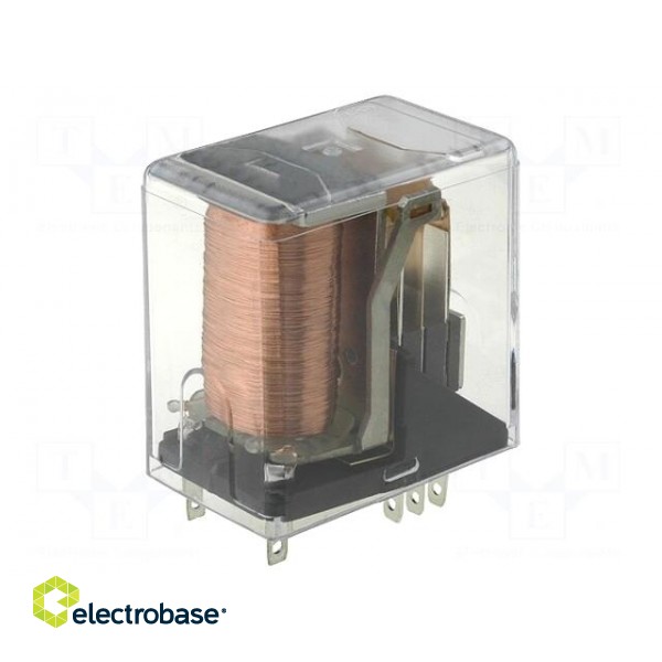 Relay: electromagnetic | 4PDT | Ucoil: 10VDC | 2A | miniature | socket