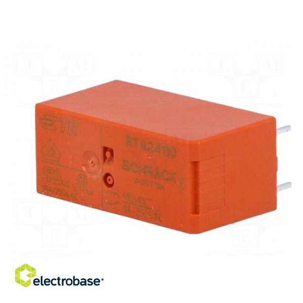 Relay: electromagnetic | DPDT | Ucoil: 110VDC | 8A/250VAC | 8A/30VDC image 2