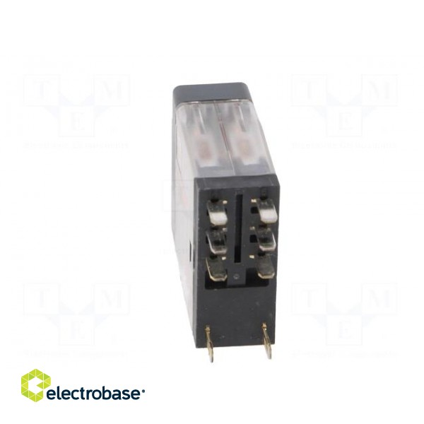 Relay: electromagnetic | DPDT | Ucoil: 120VAC | 5A | 5A/250VAC | socket image 5
