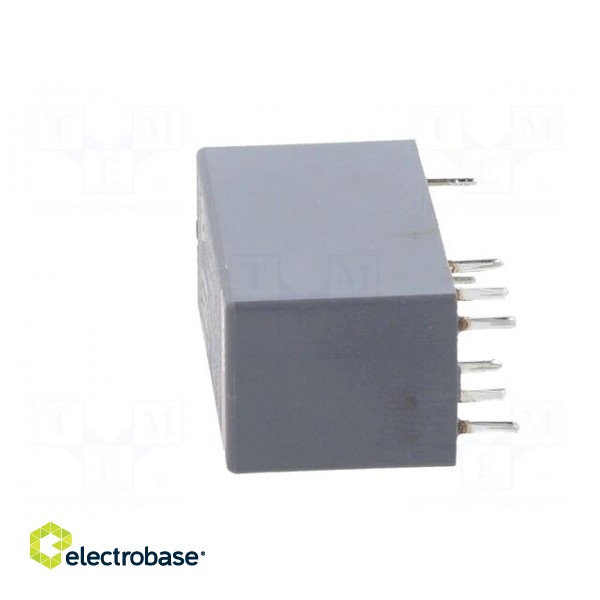 Relay: electromagnetic | DPDT | Ucoil: 12VAC | 8A | max.250VAC | PCB image 5