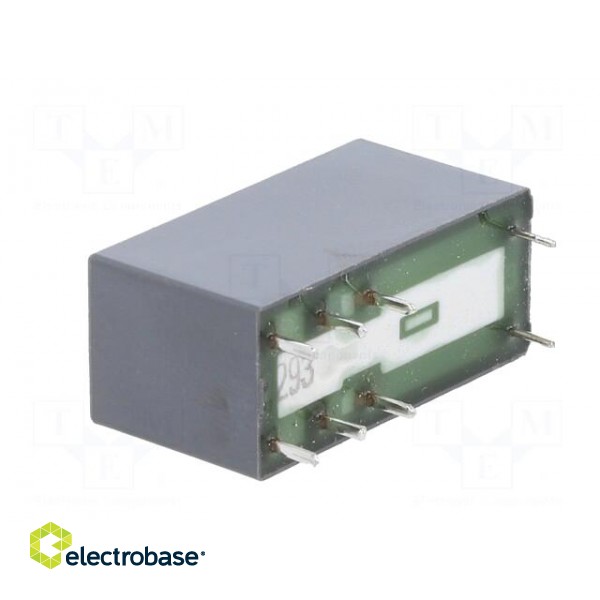 Relay: electromagnetic | DPDT | Ucoil: 12VAC | 8A | max.250VAC | PCB image 6