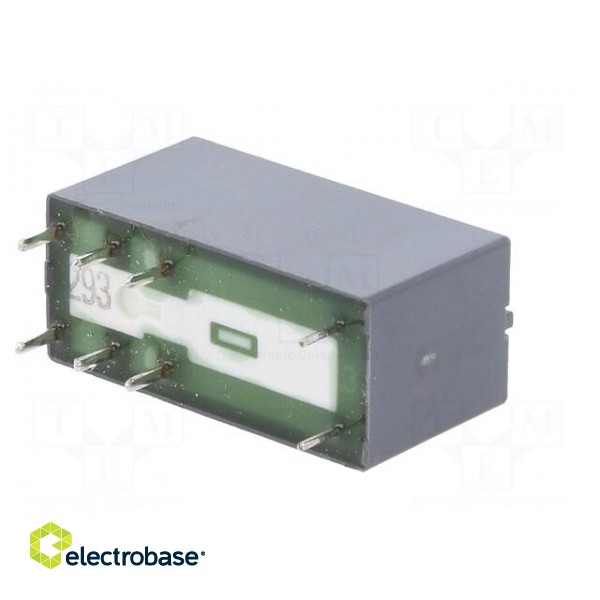 Relay: electromagnetic | DPDT | Ucoil: 12VAC | 8A | max.250VAC | PCB image 8