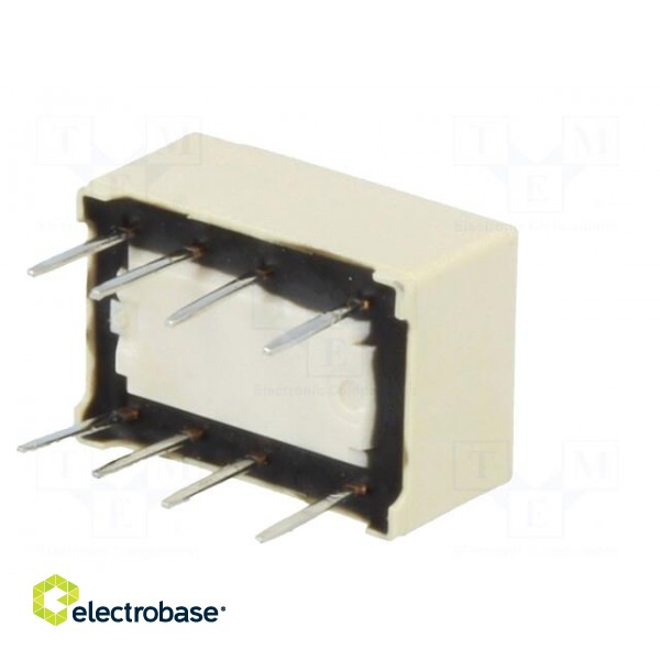Relay: electromagnetic | DPDT | Ucoil: 12VDC | 0.3A/125VAC | 1A/30VDC фото 6