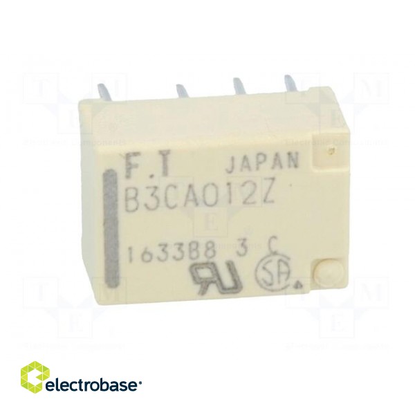 Relay: electromagnetic | DPDT | Ucoil: 12VDC | 0.3A/125VAC | 1A/30VDC фото 9