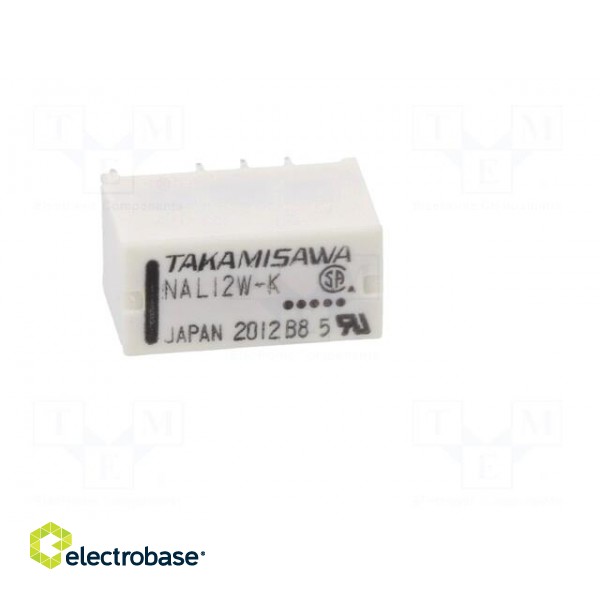 Relay: electromagnetic | DPDT | Ucoil: 12VDC | 2A | 0.5A/125VAC | PCB фото 9
