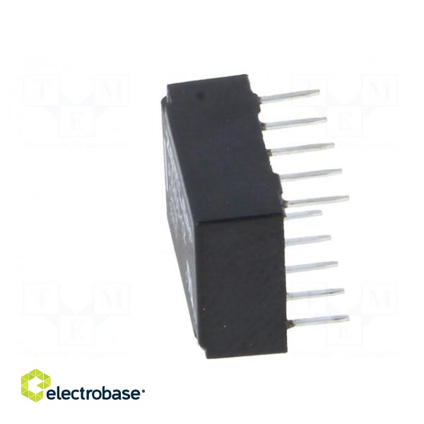 Relay: electromagnetic | DPDT | Ucoil: 12VDC | 1A | 0.5A/125VAC | PCB фото 3