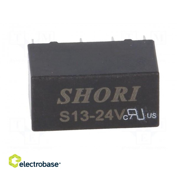 Relay: electromagnetic | DPDT | Ucoil: 12VDC | 0.5A/125VAC | 1A/30VDC фото 9
