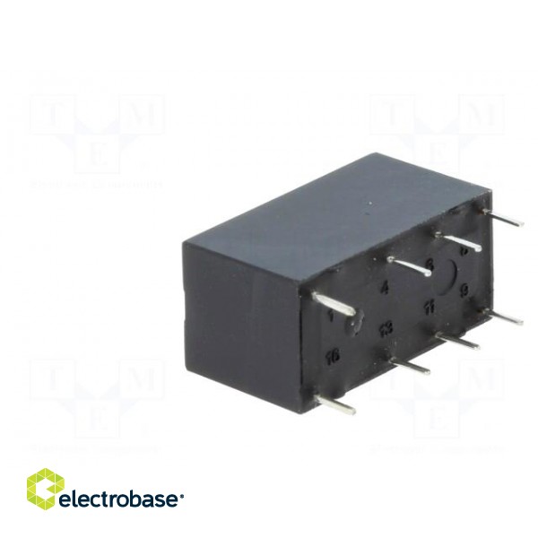 Relay: electromagnetic | DPDT | Ucoil: 12VDC | 2A | 1A/120VAC | 2A/24VDC image 4