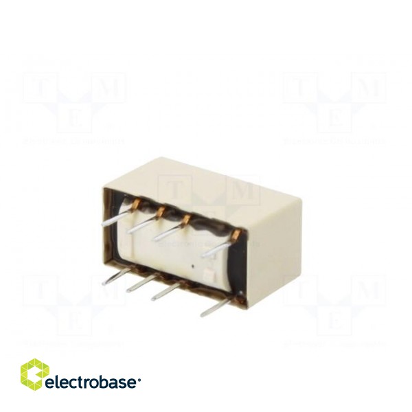 Relay: electromagnetic | DPDT | Ucoil: 12VDC | 2A | 0.3A/125VAC | THT image 6