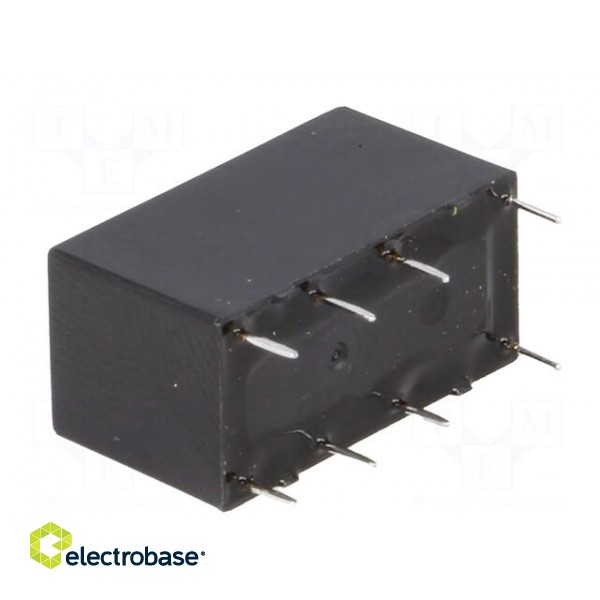 Relay: electromagnetic | DPDT | Ucoil: 12VDC | 0.5A/125VAC | 1A/30VDC фото 4